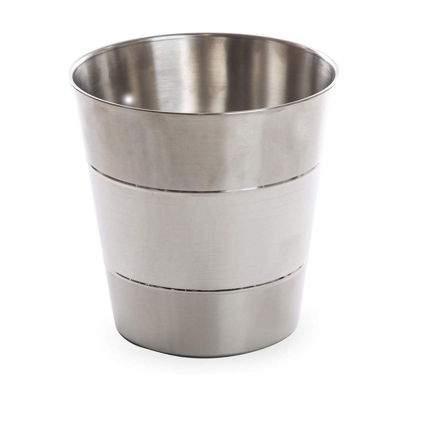 Metal Waste Basket for Home, Office, Bathroom, Dorm, Kitchen and More | Trash Can Bin for Bedroom | Desk Trash Can | Home Essentials