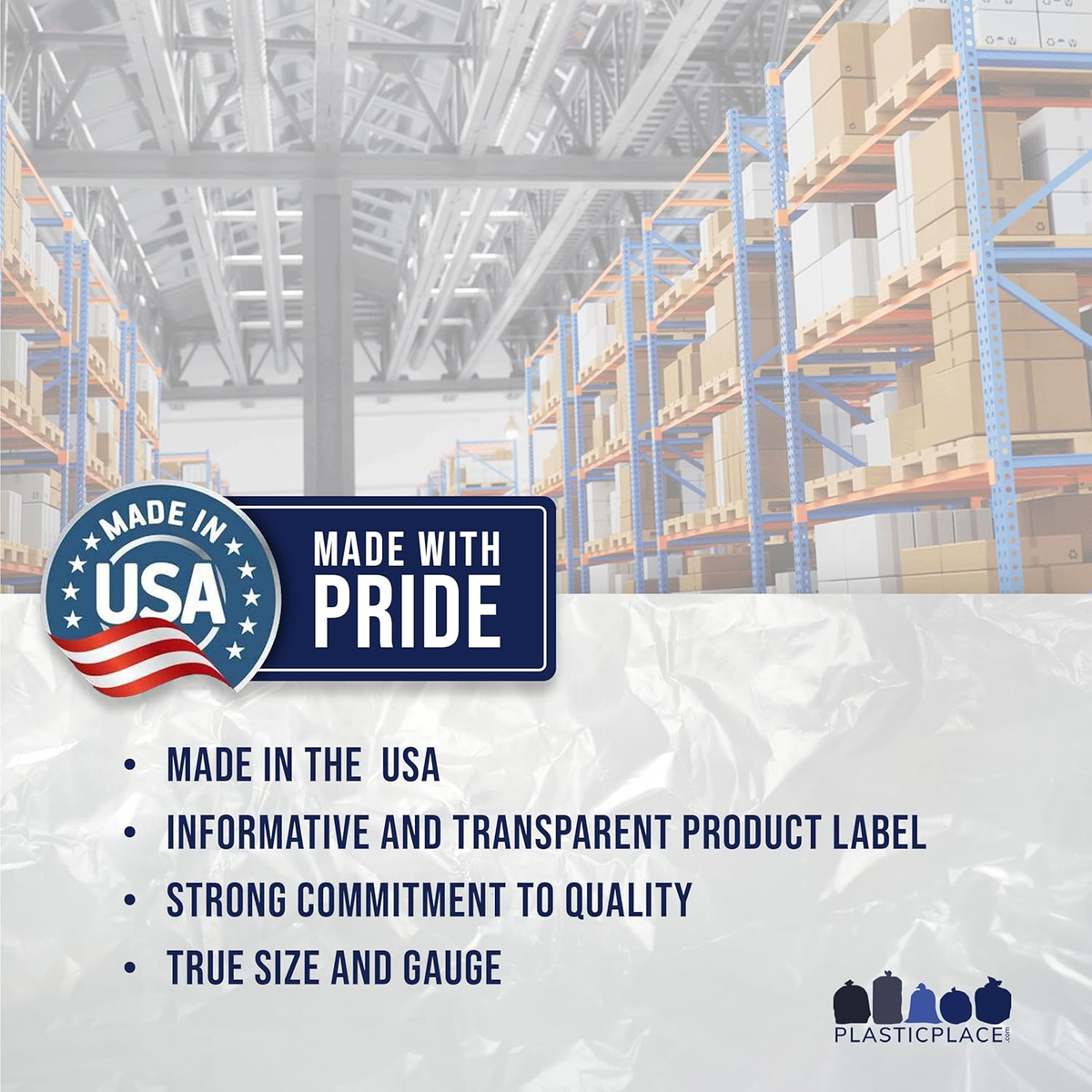 95-96 Gallon Garbage Can Liners │ 1.5 Mil │ Black Heavy Duty Trash Bags │ 61” X 68” (50Count) (W95LDB15)