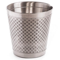 Metal Waste Basket for Home, Office, Bathroom, Dorm, Kitchen and More | Trash Can Bin for Bedroom | Desk Trash Can | Home Essentials