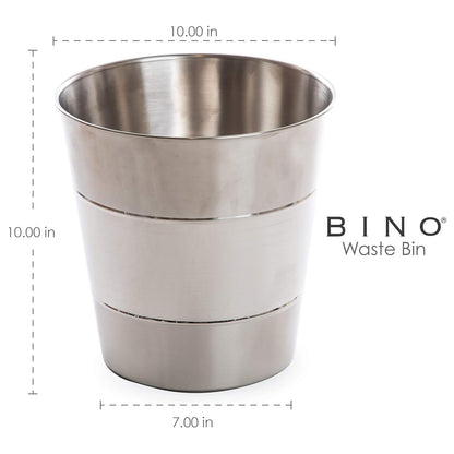 Metal Waste Basket for Home, Office, Bathroom, Dorm, Kitchen and More | Trash Can Bin for Bedroom | Desk Trash Can | Home Essentials